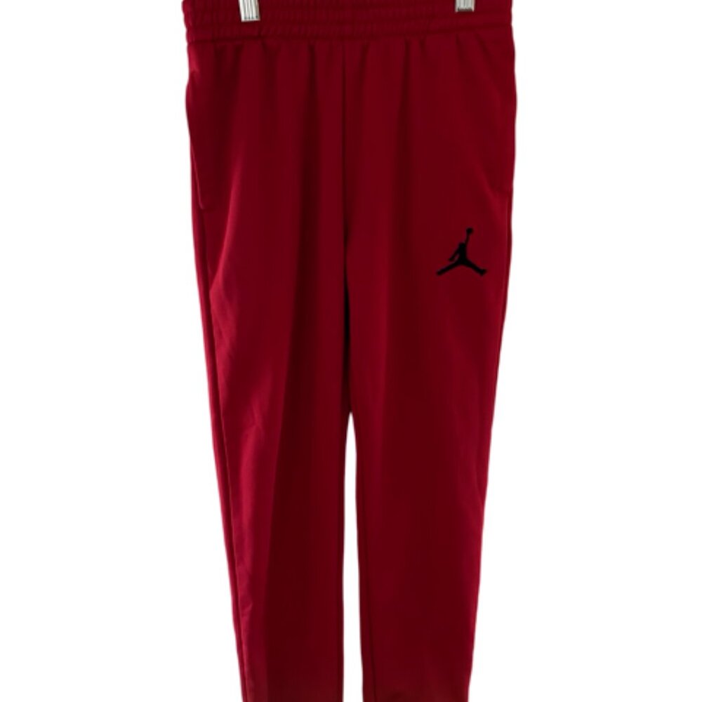 Air Jordan Joggers Boys Size Large Red  Youth Jumpman Kid Sweatpants Logo